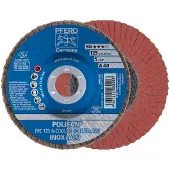PFERD TOOLS 67756115 A-Cool Sg Inox + Alu Lamellenschijf Diameter 115 mm Boordiameter 22.23 mm Korrelgrootte (num) 60 10 stuk(s)