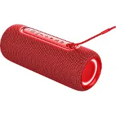 Krüger&Matz Street Draadloze Draagbare Bluetooth 5.0 Speaker - Waterdicht IPX5 - RGB Verlichting - TWS Functie - 20W - Rood