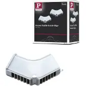 Paulmann 70442 Profiel-hoekverbinder (binnenste hoek) Kunststof (l x b) 5.9 cm x 9.9 cm 2 stuk(s)