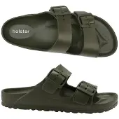 Original Brands Sundreamer vegan slides podologisch goedgekeurd slipper donker