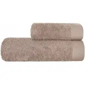 Faro Zachte Beige Katoenen Badhanddoek 70x140 cm, 500 g/m²