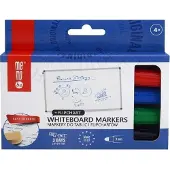 Memobe MM350 Whiteboard Markers, Ronde Punt 3mm, 8 Stuks