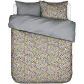 Essenza Dekbedovertrek Aurelina Global Grey Satijn-200 x 200 / 220 cm | 2-Persoons