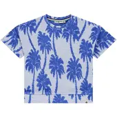 Stains & Stories T-shirt lichtblauw Jongens Sweat Ronde hals All over print - maat 116
