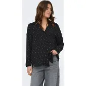 ONLY Blouse 'ONLOregon' zwart / wit