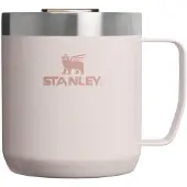 Stanley Everyday Camp Hammertone Rose Quartz Thermosbeker, 0.35L - Roze