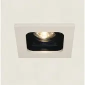 Artdelight Inbouwspot Moggio 1 lichts GU10 wit zwart