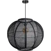 Expo Fabric hanglamp zwart 68cm