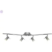 Searchlight Plafondspot Aries ip44 4-lichts