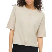 Vila Gebreid vest 'VILiga' taupe