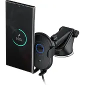 IOttie Auto Sense 2 Houder - Verstelbare Houder - 15W Draadloos Opladen - Zwart