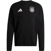 Adidas Sportsweatshirt 'DFB TT CR' zwart / wit