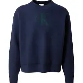 Calvin Klein Jeans Trui donkerblauw / donkergroen