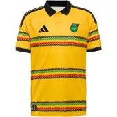 Adidas Tricot 'Jamaika 26 x Bob Marley' turquoise / goudgeel / rood / zwart