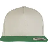 Flexfit Pet 'Classic' lichtbeige / groen