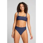 Puma Bandeau Sports Top Blauw M Vrouw
