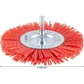 Bosch 6MM SCHIJFBORSTEL 75, Nylon 1.1