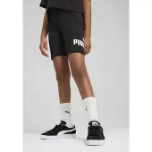 Puma Leggings 'Ess No. 1' zwart / wit