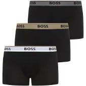BOSS Boxershorts donkergrijs / olijfgroen / zwart / wit