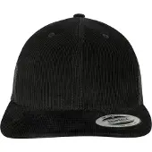 Flexfit Pet 'Corduroy Retro Trucker' zwart