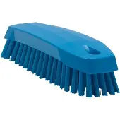 Vikan Hygiene 3587-3 werkborstel klein blauw, medium vezels, 165mm