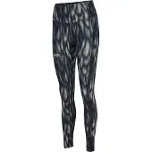 Hummel Sportbroek 'Hiit Intensity' kaki / zwart / wit