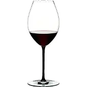 Riedel 4900/41B Handgemaakt Syrah wijnglas - met steel, kleur: zwart