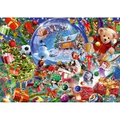 Bluebird Puzzle Kerstpuzzel - Kerstglobus - 1000 stukjes