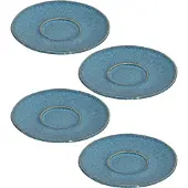 Leonardo Koffieschotel Matera Blauw 11 cm (4-Delig)