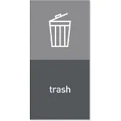 Simplehuman Afvalemmer Marker Magnetisch - Trash - Grijs -