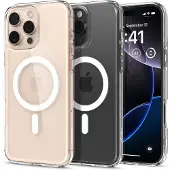 Spigen Ultra Hybrid Backcover MagSafe voor de Apple iPhone 16 Pro Max - White