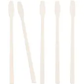 Papstar 30x 100 Roerstaafjes papier pure 14 cm wit