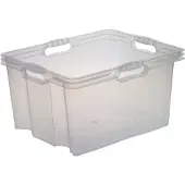 Keeeper Franz Collection 24l Storage Box Transparant
