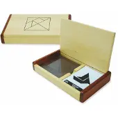 HOT Games Tangram Dubbel in Houten Kist