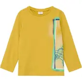 s.Oliver Shirt blauw / geel / lichtgroen / wit