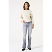 Garcia Celia dames Jeans, 33/30, Grijs, Flared fit