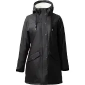 HORZE Billie PU Regenjas met fleece, Black, 44