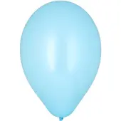 Papstar 12x 10 Ballonnen Ø 25 cm lichtblauw