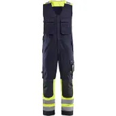 Blakläder 2887-1512 Amerikaanse Overall Inherent Marine/High Vis Geel maat D108 heren