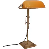 Steinhauer Ancilla LED Tafellamp | 1x E27 40W | Dimbaar | Brons/Geel