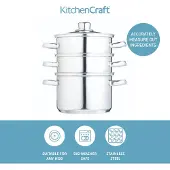 Kitchencraft Kccvsteam 18 Cm Stoomkoker