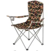 Highlander Campingstoel Opvouwbaar 80 Cm Camouflage