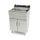 Maxima - Friteuse voor bereiding van sauzen en andere gerechten - 35 liter - 1 mand - met afvoerkraan - 400 volt