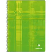 Clairefontaine 8342C: notitieboek met spiraalbinding, formaat 240 x 320 mm, geruit (5x5)