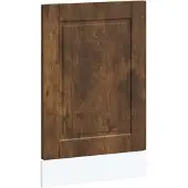 vidaXL Vaatwaspaneel Porto 45x1,5x57 cm bewerkt hout gerookt eiken