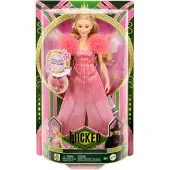 Wicked Singing Glinda Fashion Doll & Accessories Posable with Movie-Inspired Look & Removable Outfit Sings Popular