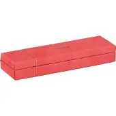 Rhodia Rhodiarama, pennenhouder van kunstleer, 21x5,5x3 cm - Koraal, artikelnummer 194521C