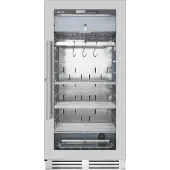 Hendi Dry aging kast – 233L – energiezuinig glas – UVC-sterilisatie – 1-25 °C – 595x760x1270 mm
