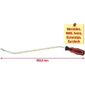 Ks Tools 450.0310 Remveerhendel voor vrachtwagens, 450 mm
