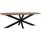 Label51 Zane Eetkamertafel - Bruin - Hout - 220 cm